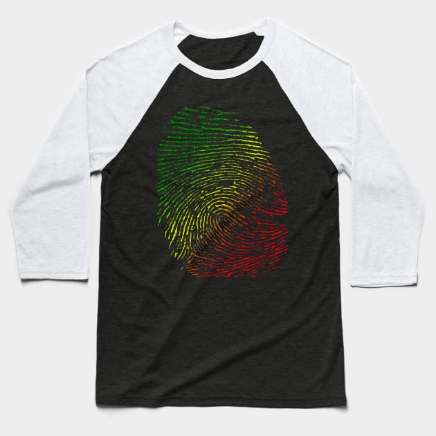 Ras Identity Baseball T-Shirt by bronzarino